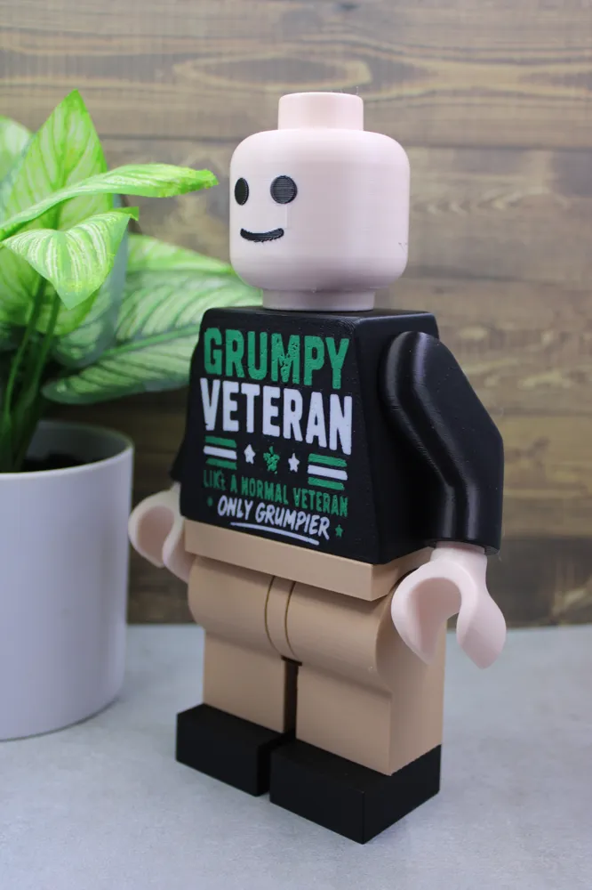 500% Brick, Grumpy Veteran, photo 4 of 4 - 500% Brick, Grumpy Veteran Toys & Games