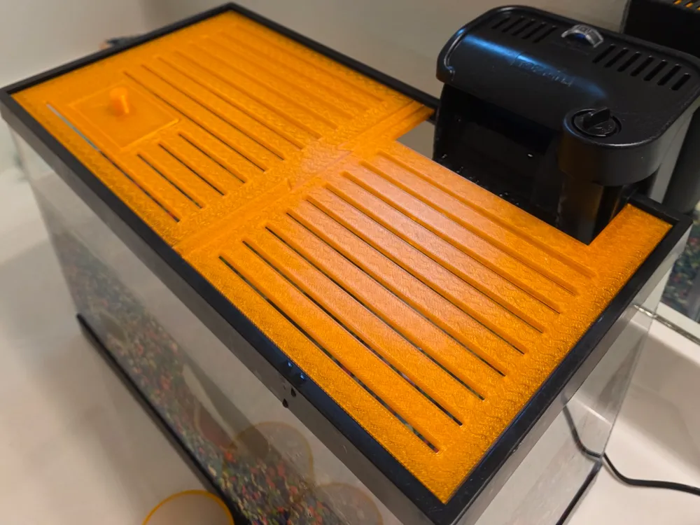5.5 gallon fish tank lid