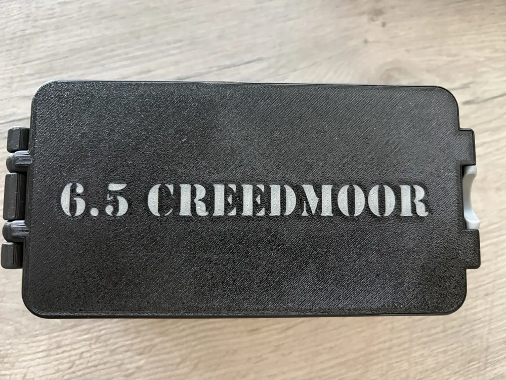 6.5 CREEDMOOR ammo lifting box, photo 4 of 4 - 6.5 CREEDMOOR ammo lifting box Hobby & DIY