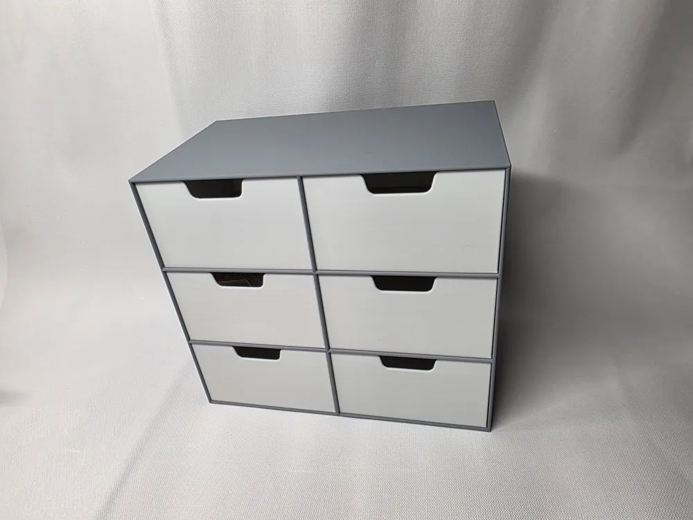 6-Drawer Desktop Organizer, photo 2 of 4 - 6-Drawer Desktop Organizer Tools