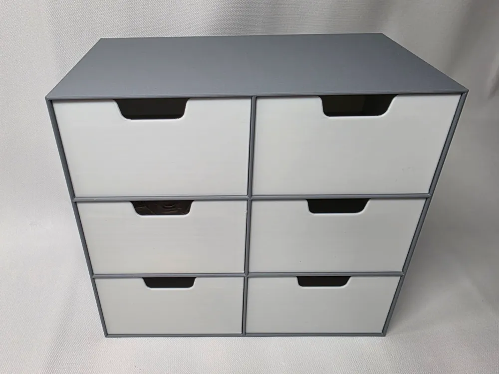 6-Drawer Desktop Organizer, photo 4 of 4 - 6-Drawer Desktop Organizer Tools