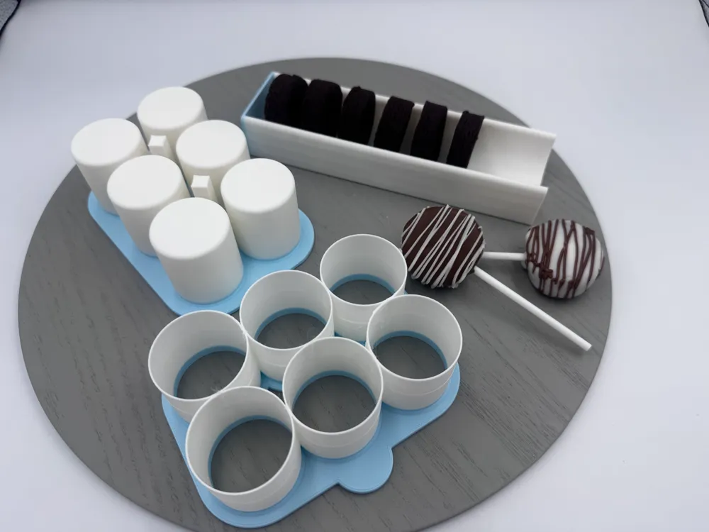 6x2 Cake Pop Cutter, Ejector and Tray/Stand - Other Hobby & DIY, in stock in India
