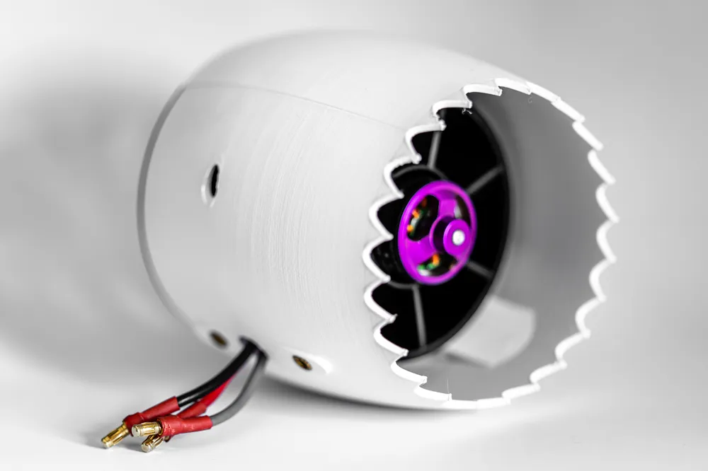 70mm EDF Housing - Jet-Turbine Style, photo 2 of 4 - 70mm EDF Housing - Jet-Turbine Style Learning & STEM