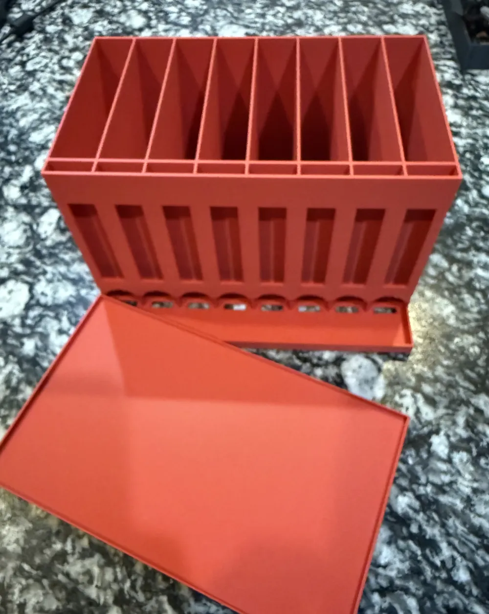 8 Slot Gravity fed Drink Packet Dispenser, photo 4 of 4 - 8 Slot Gravity fed Drink Packet Dispenser Household
