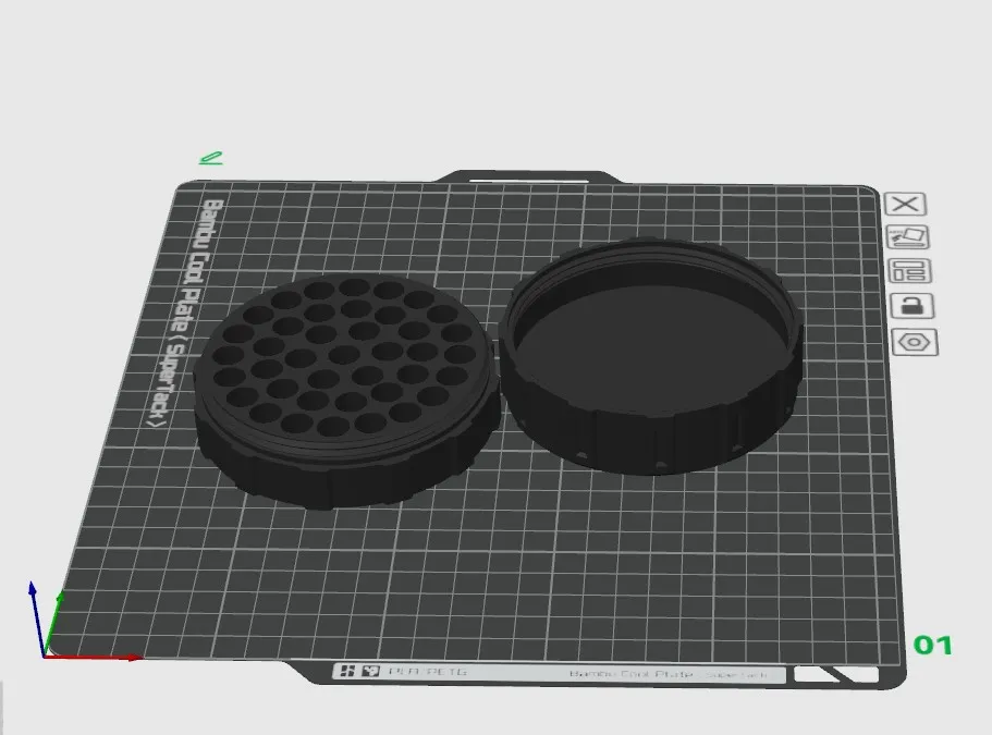 9MM Ammo Puck w/Different Lids - 40 Rounds, photo 3 of 4 - 9MM Ammo Puck w/Different Lids - 40 Rounds Hobby & DIY