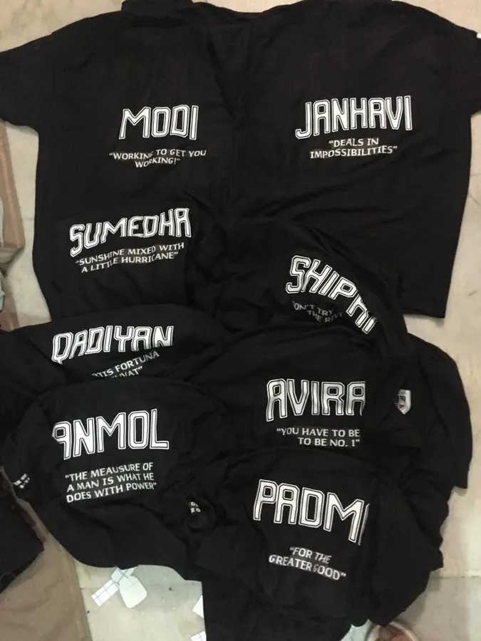 From the college print shop