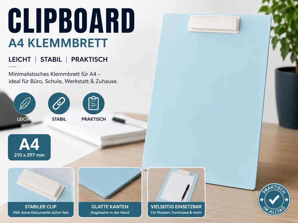 Klemmbrett A4