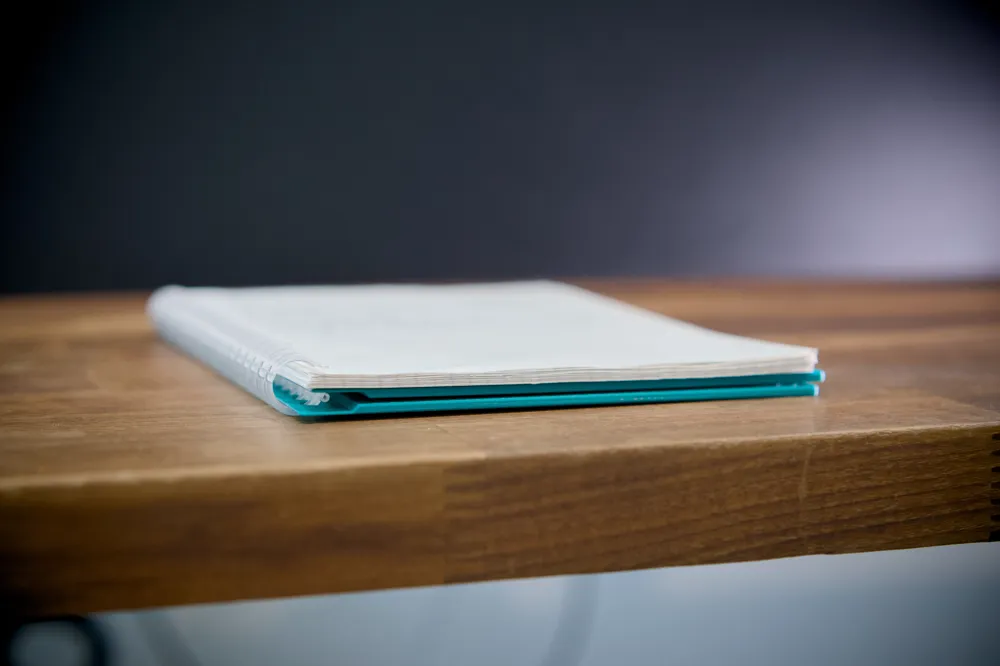 A5 Refillable Notebook Lay Flat Cover, photo 2 of 4 - A5 Refillable Notebook Lay Flat Cover Household
