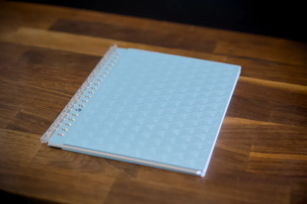 A5 Refillable Notebook Lay Flat Cover, photo 3 of 4 - A5 Refillable Notebook Lay Flat Cover Household