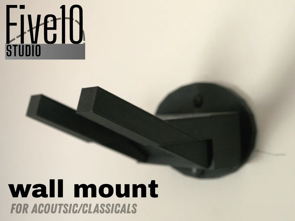 Acoustic/Classical Guitar Wall Mount, photo 3 of 4 - Acoustic/Classical Guitar Wall Mount Hobby & DIY