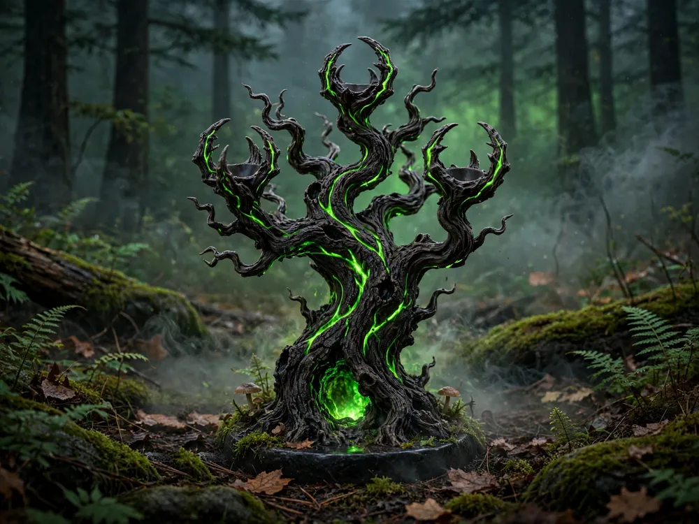 a dark tree, photo 4 of 4 - a dark tree Art