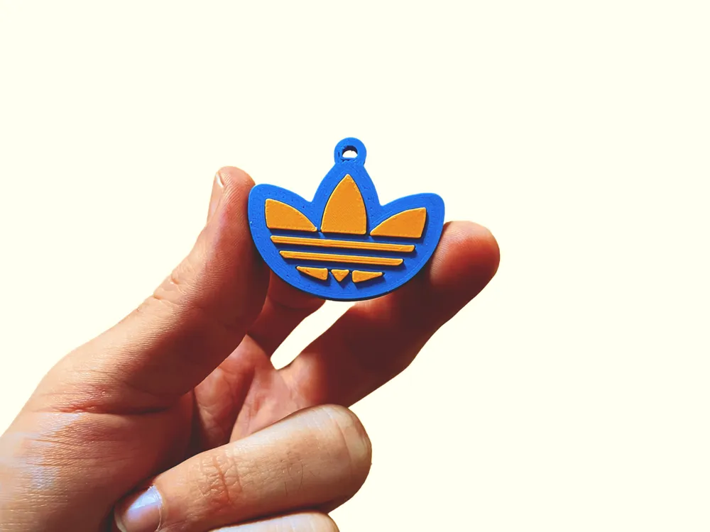 Adidas Trefoil Logo Keychain, photo 2 of 4 - Adidas Trefoil Logo Keychain Tools