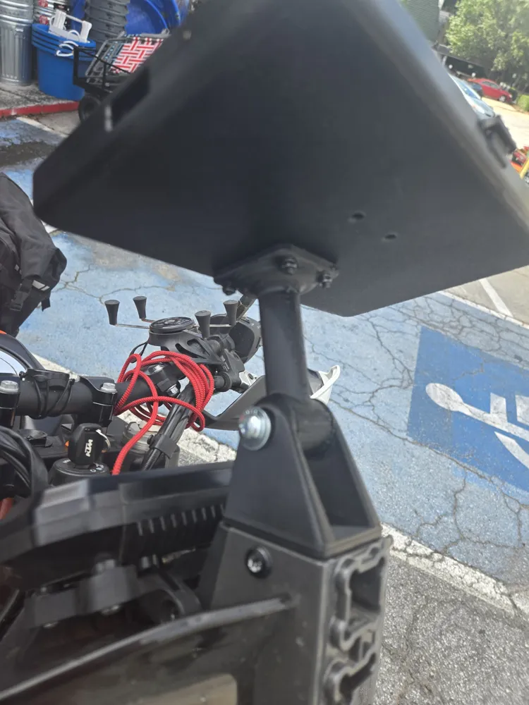 Adjustable Pivot GPS Mount, KTM 890 Adventure R, photo 2 of 4 - Adjustable Pivot GPS Mount, KTM 890 Adventure R Hobby & DIY