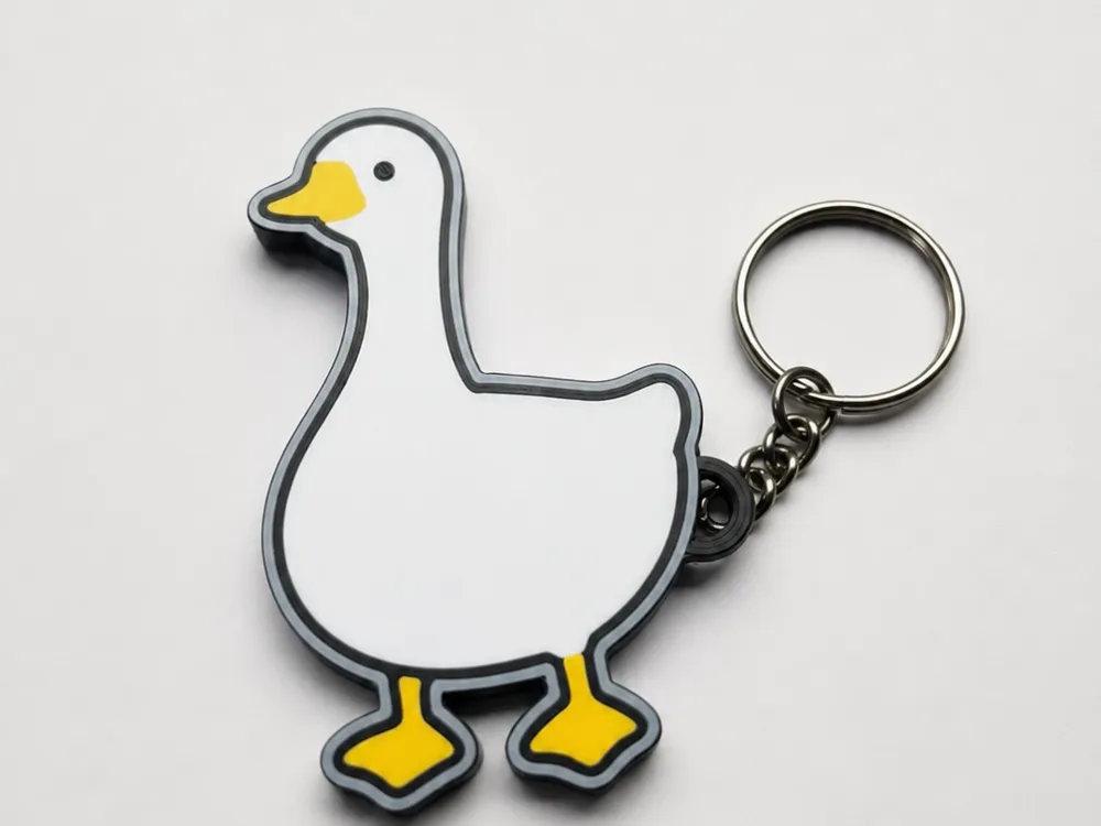 adorable goose keychain, photo 4 of 4 - adorable goose keychain Generative Art