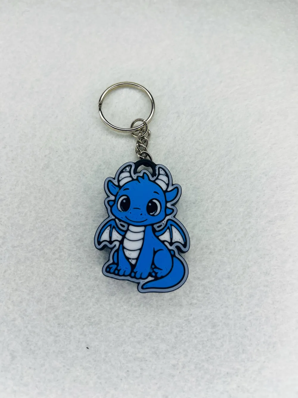 adorable little dragon keychain, photo 3 of 4 - adorable little dragon keychain Generative Art