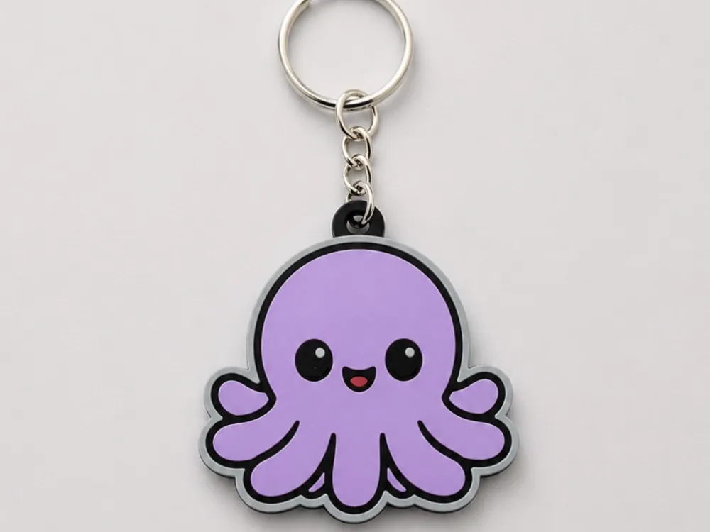 adorable Octopus Keychain, photo 4 of 4 - adorable Octopus Keychain Jewellery & Accessories