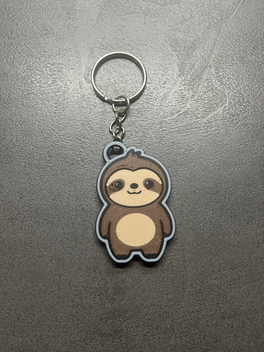 adorable sloth keychain, photo 2 of 4 - adorable sloth keychain Generative Art