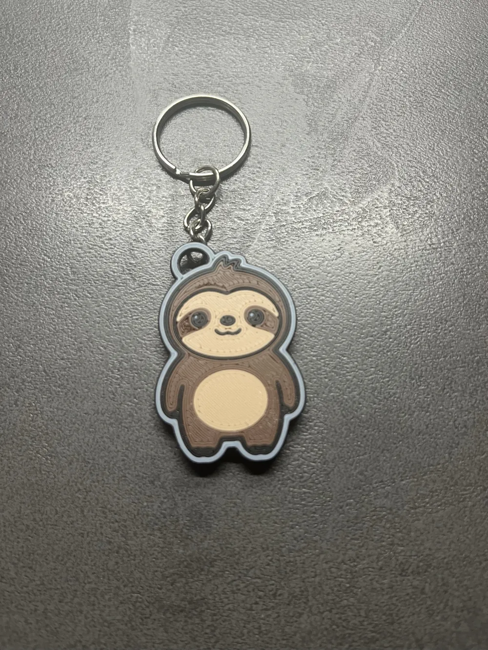 adorable sloth keychain, photo 3 of 4 - adorable sloth keychain Generative Art