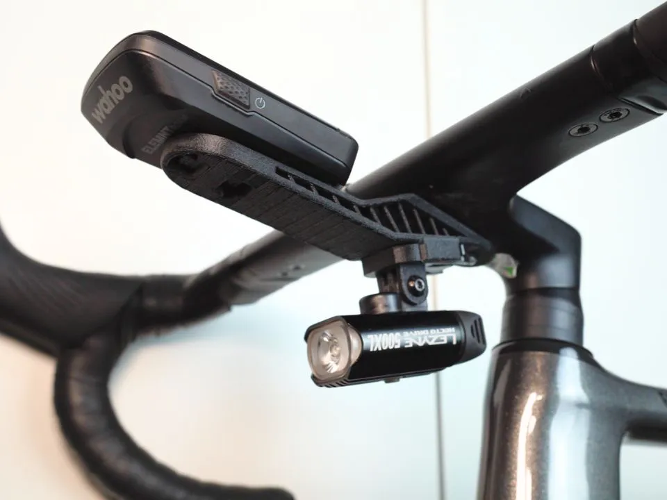 Aero Bike Computer Mount with Snap-On System