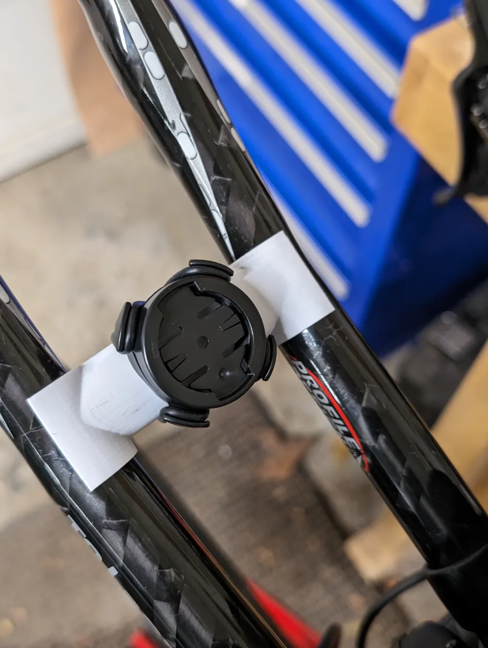 Aerobridge Garmin Mount for Clip On Aerobars, photo 4 of 4 - Aerobridge Garmin Mount for Clip On Aerobars Cycling