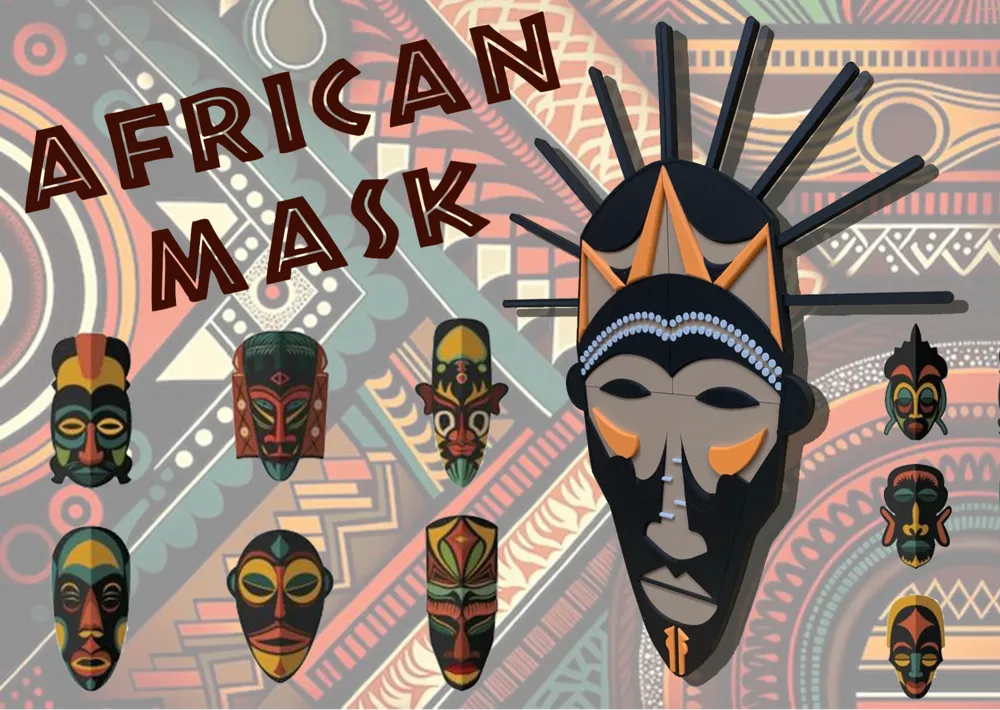 AFRICAN MASK