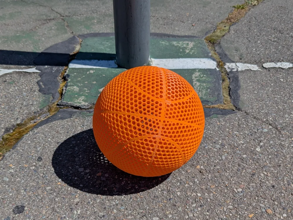 Airless Basketball - FiberFlex 30D, photo 4 of 4 - Airless Basketball - FiberFlex 30D Sports & Fitness