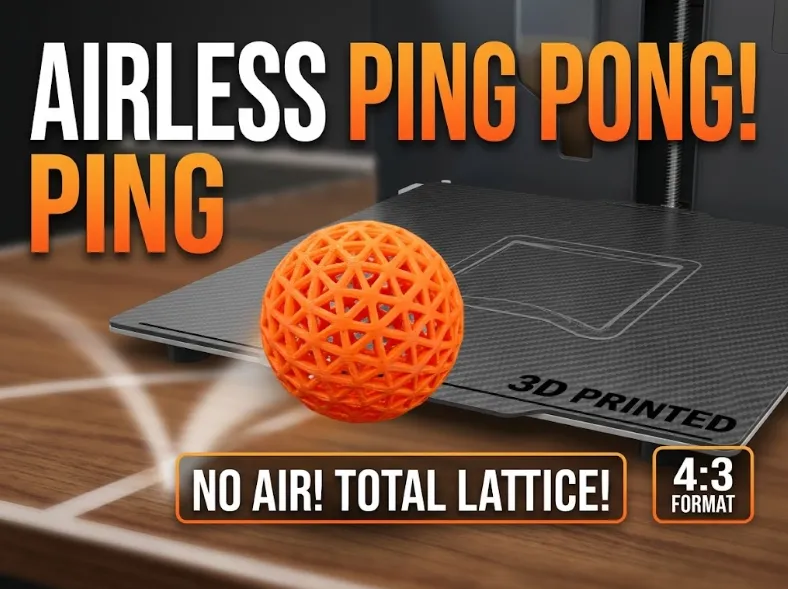 Airless PING PONG BALL, photo 2 of 4 - Airless PING PONG BALL Sports & Fitness
