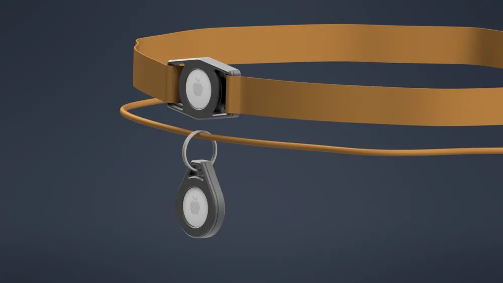 Airtag Pet Collar, photo 2 of 4 - Pet Accessories, dog