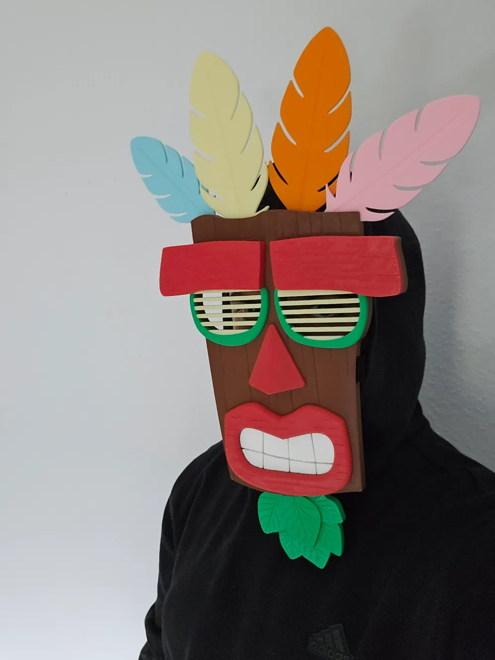Aku Aku Wearable Mask (Crash Bandicoot), photo 3 of 4 - Masks, akuaku