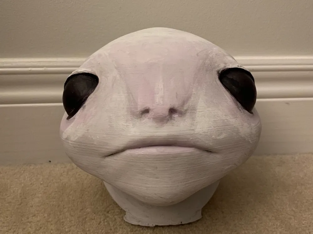 Albinauric mask elden ring wearable, another view - Video Game Masks, eldenring