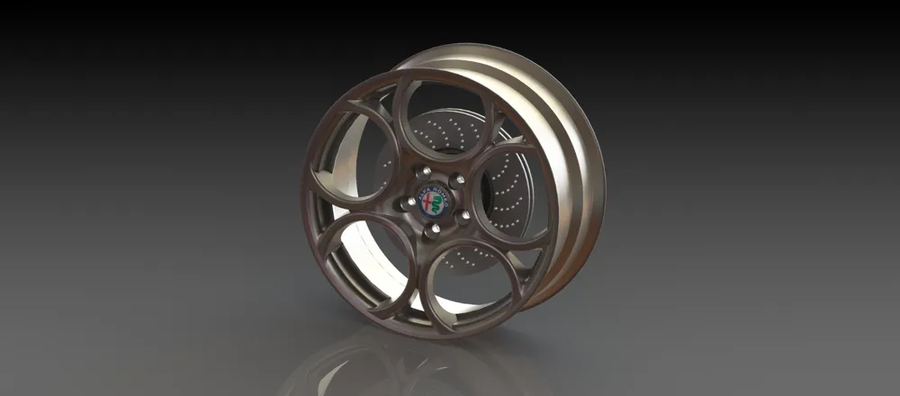 Alfa Romeo Wheel, photo 3 of 3 - Valve Caps & Wheel Accessories, Car & Vehicle