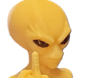 Alien middle finger, photo 3 of 4 - Alien middle finger Household