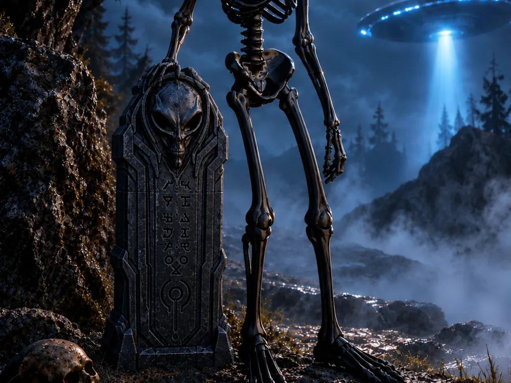 Alien Tombstone