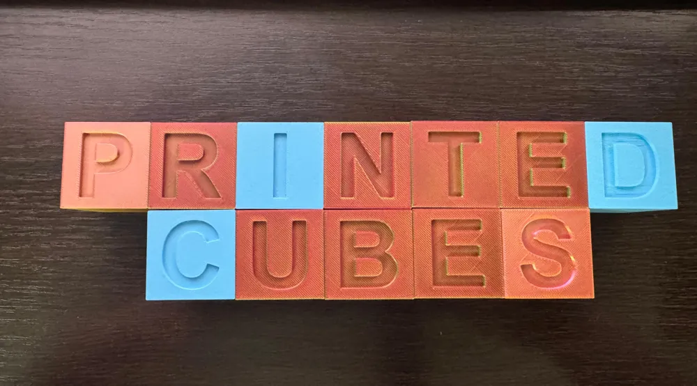 Alphabet learning cubes, photo 3 of 4 - Alphabet learning cubes Learning & STEM