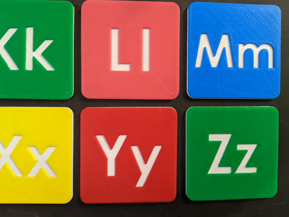 Alphabet & Number Tiles, photo 5 of 5 - Maths Learning Aids, preschool