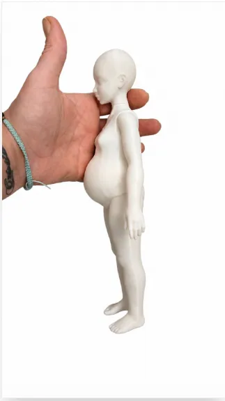 Pregnant Doll Figure, 25cm Customisable, photo 2 of 5 - Dolls & Pretend Play, Toy
