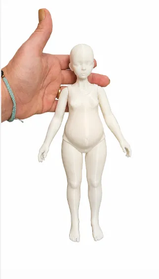 Pregnant Doll Figure, 25cm Customisable, photo 4 of 5 - Dolls & Pretend Play, pregancy