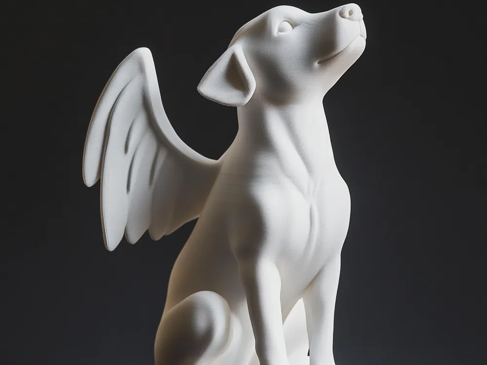 Angel Dog Memorial, Winged Pet Tribute