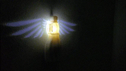 Angel with Light Up Wings, photo 2 of 4 - Angel with Light Up Wings Household