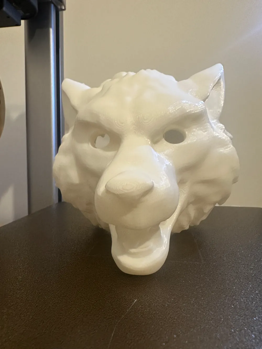 Angry Wolf Mask, photo 3 of 4 - Animal Masks, helmet