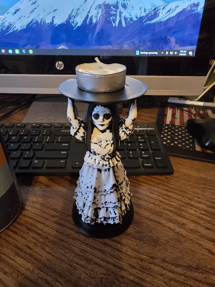 Annabelle tea lamp candle holder, photo 2 of 4 - Annabelle tea lamp candle holder Home Decor Items