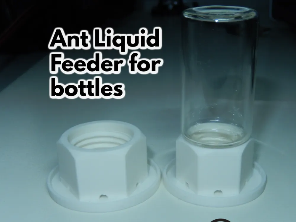 Ant Liquid Feeder for bottles for sugars and water