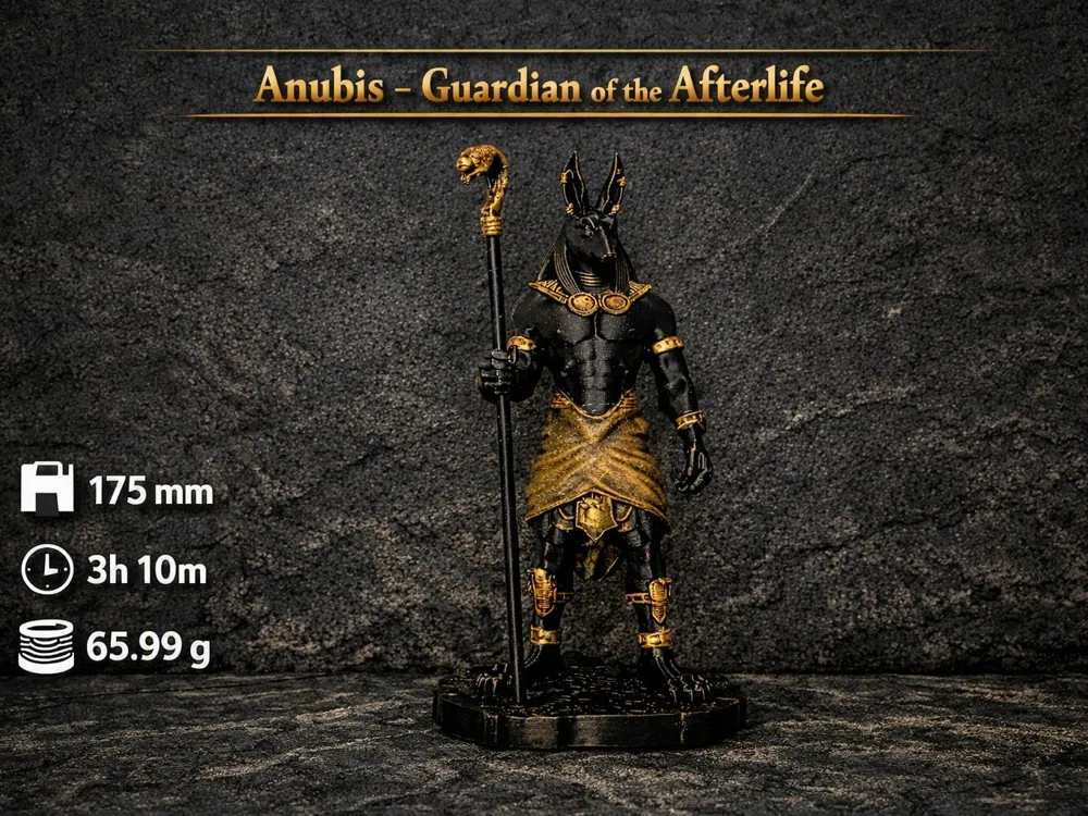 Anubis, Guardian of the Afterlife - Sculptures, in stock in India