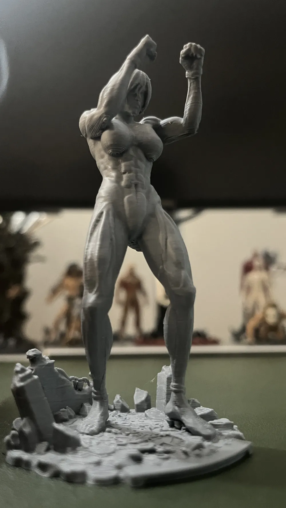 Female Titan, photo 2 of 4 - Female Titan Art