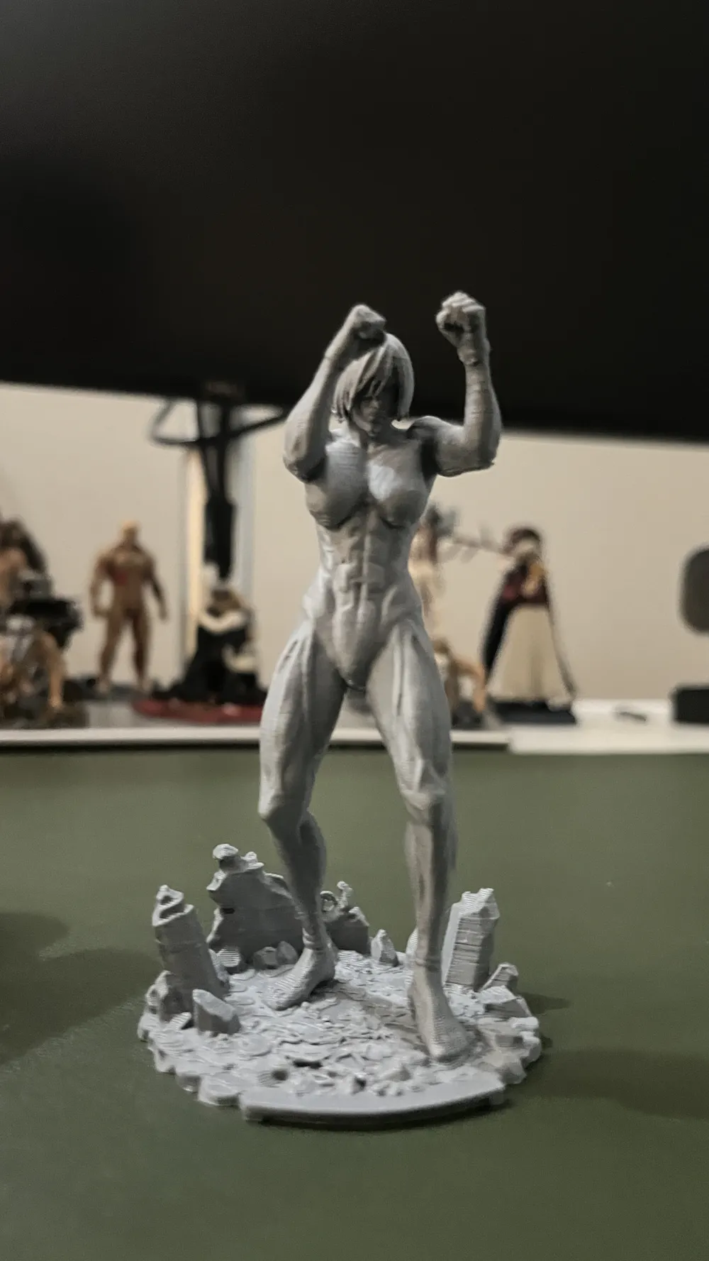 Female Titan, photo 3 of 4 - Female Titan Art