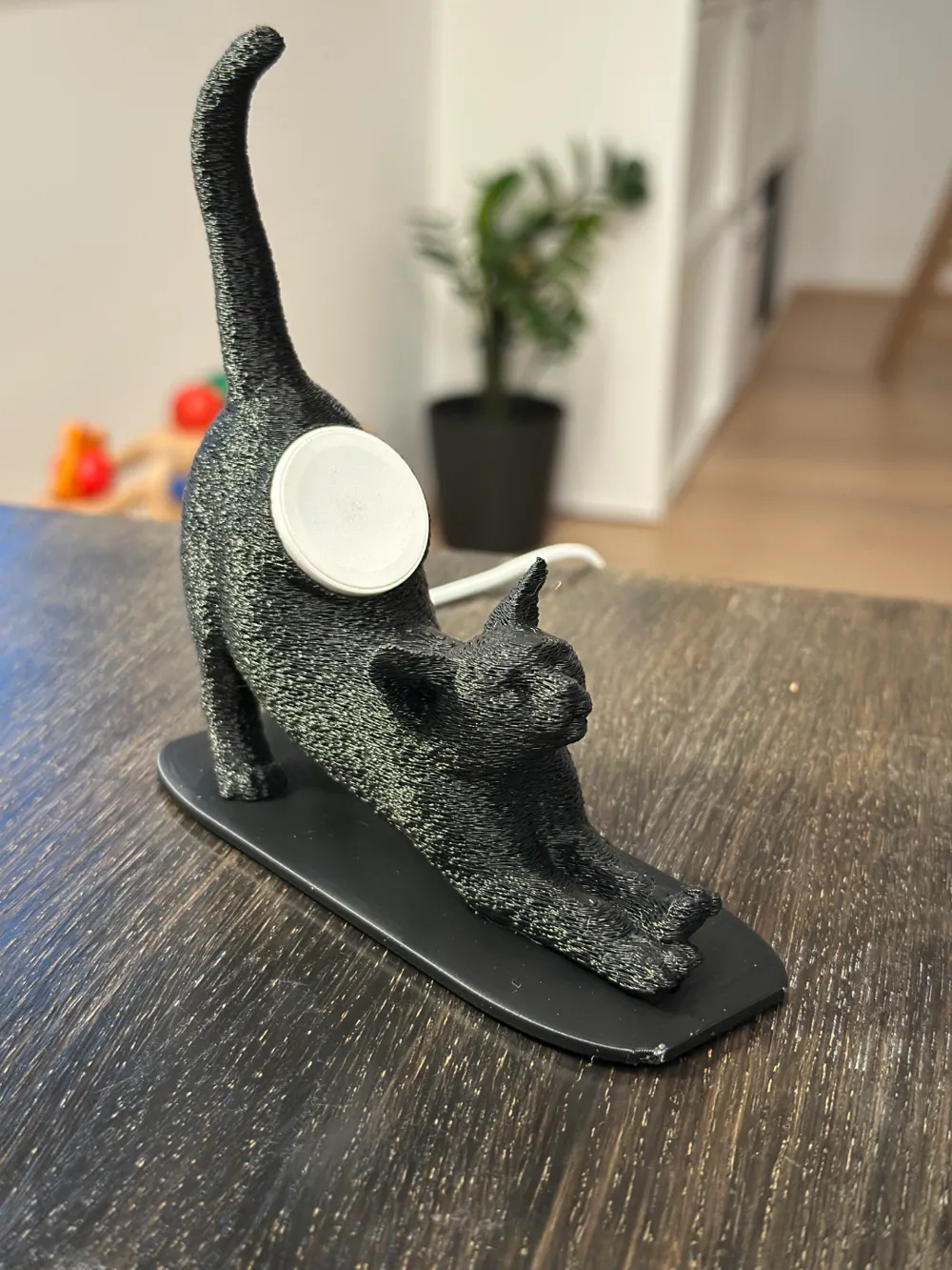 Apple Watch Cat Charging Stand, photo 4 of 4 - Apple Watch Cat Charging Stand Mobile & Device Accessories