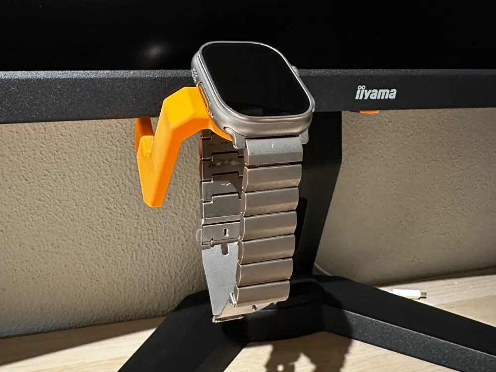 Apple Watch charger attached on monitor/display - Office, in stock in India