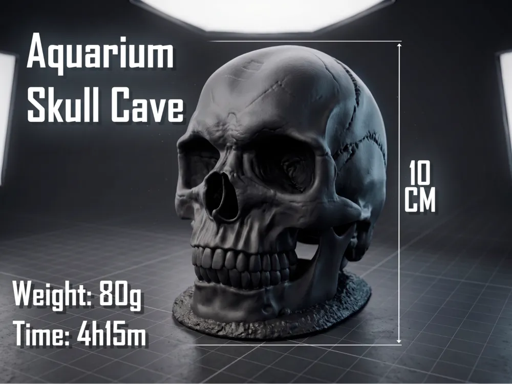 Aquarium Skull Cave