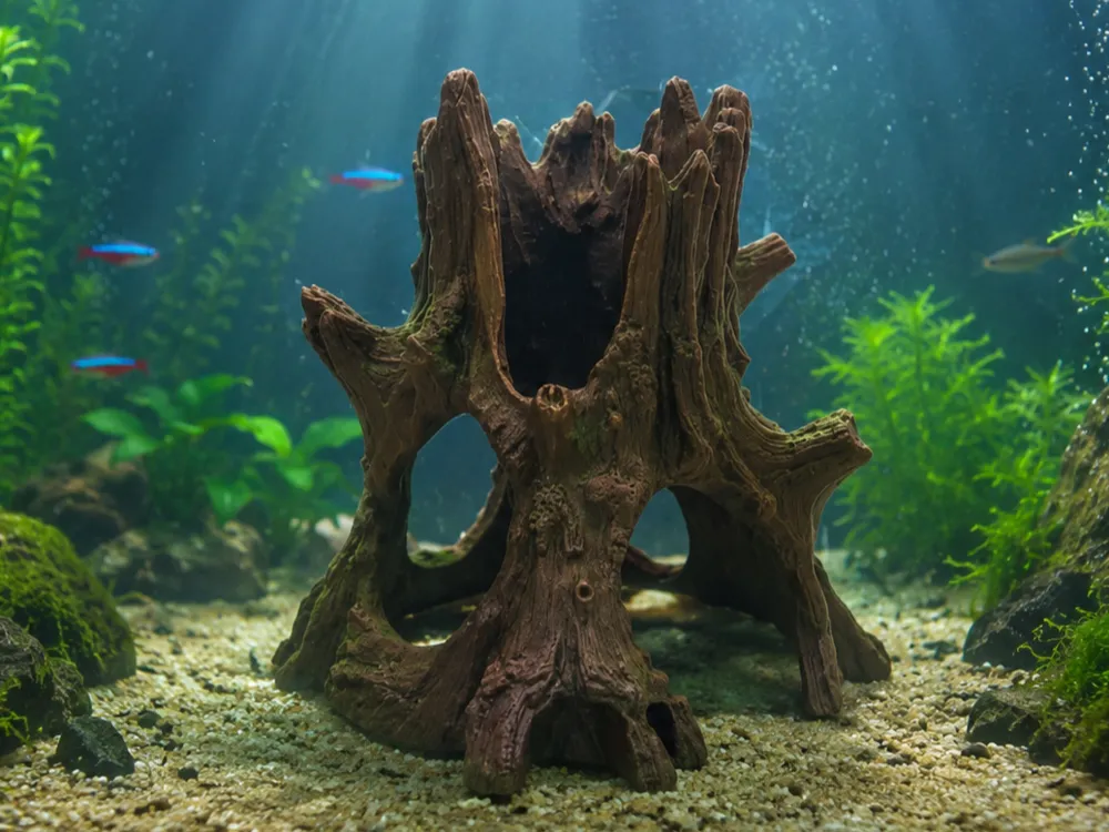 Aquarium Tree Root Cave, Baumstumpf für Aquarien