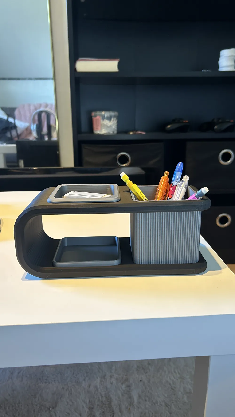 Arc Office Desk Organizer, photo 4 of 5 - Desk Tidies & Caddies, post it